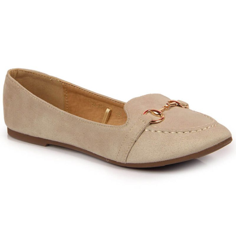 Loafer mit Dekoration Potocki W WOL59B beige