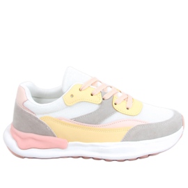 Nydia Gelbe Turnschuhe mehrfarbig