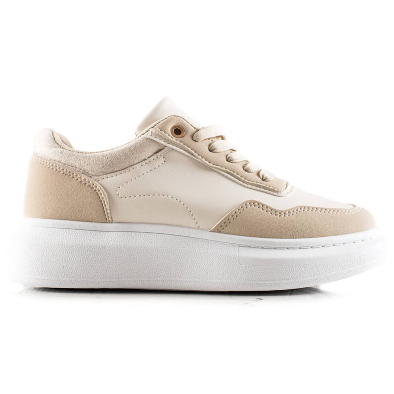 BUONAROTTI Modische Sportschuhe Turnschuhe beige