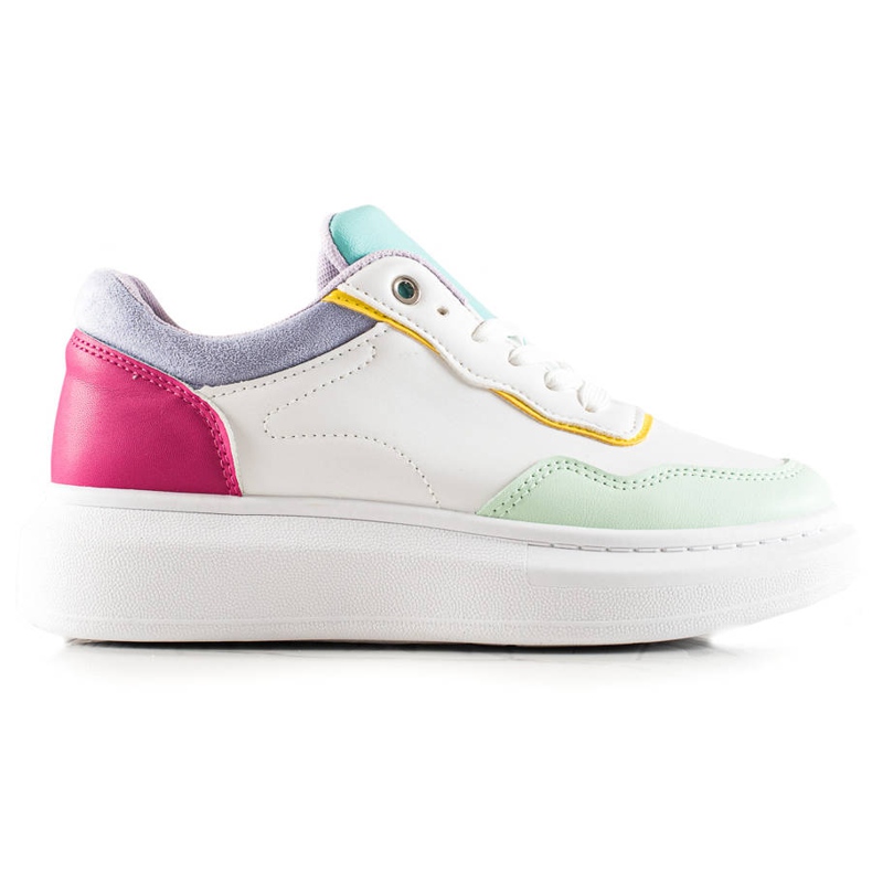 BUONAROTTI Modische Sportschuhe Turnschuhe weiß mehrfarbig