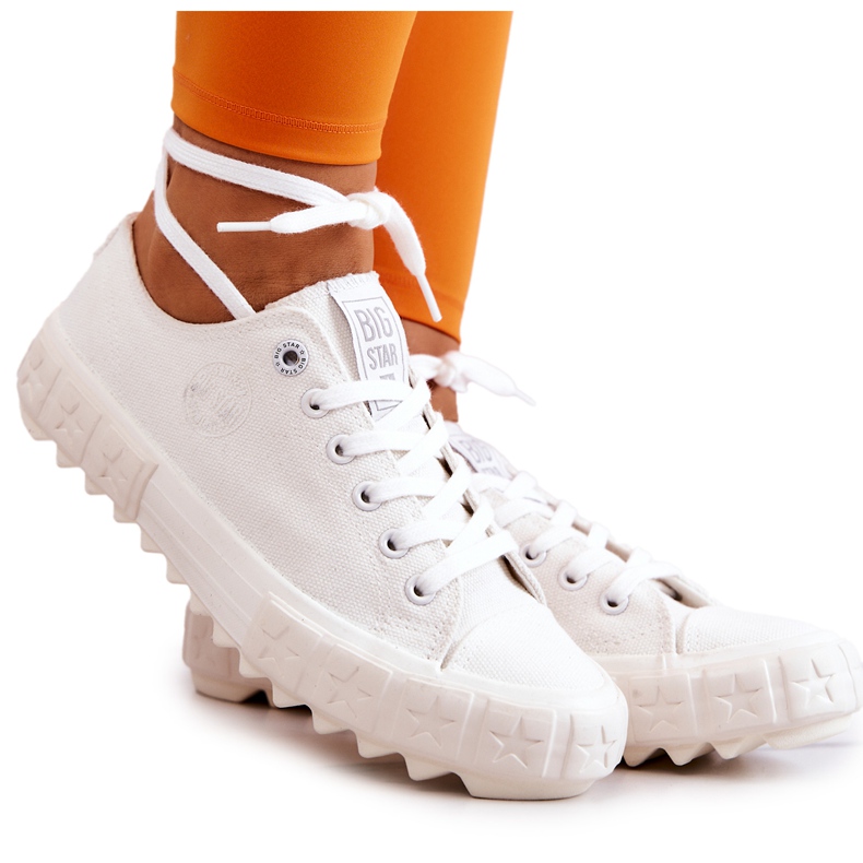 Damen Sneakers Big Star JJ274509 Weiß