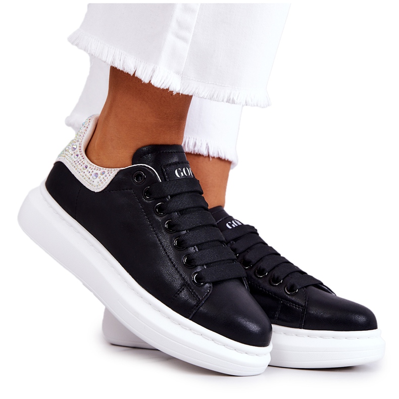 Damen Sportschuhe GOE JJ2N4052 Schwarz-Weiß