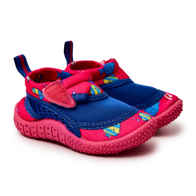 Kinder Sportschuhe für Wasser ProWater 21-37-019B Pink blau rosa