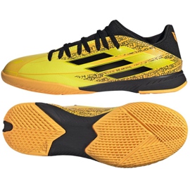 Adidas X Speedflow Messi.3 In J Jr GW7422 Schuhe gelb golden