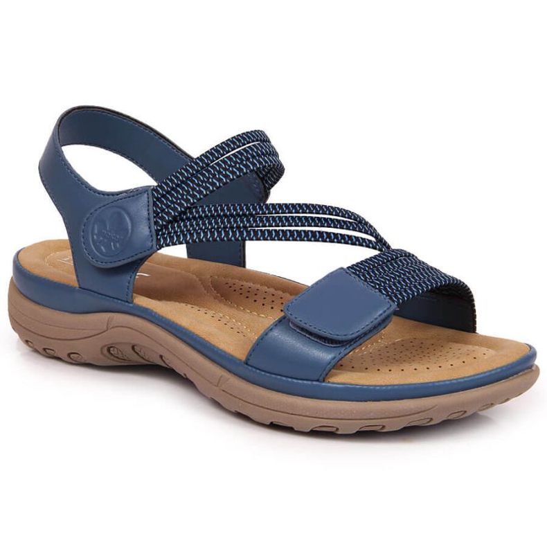 Klettsandalen Rieker W V8873-14 blau