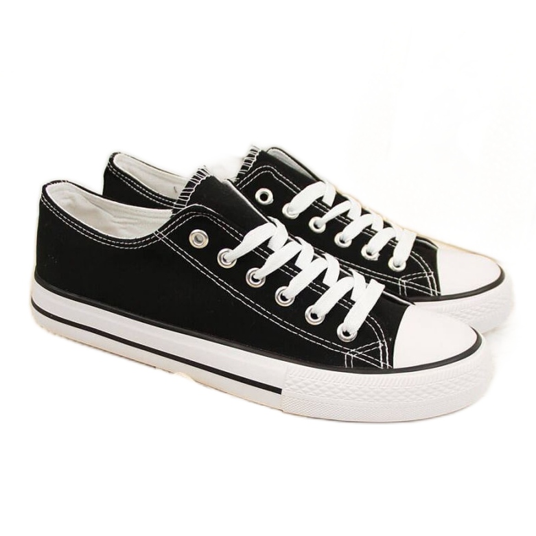 Niedrige Textilsneaker Atletico W ATC266A schwarz