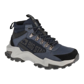 Big Star Trekkingschuhe M II174204 schwarz marineblau grau