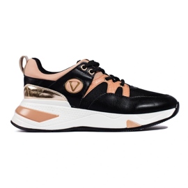 Stylische VINCEZA Sneaker schwarz