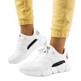 Weiße Turnschuhe Big Star JJ274271