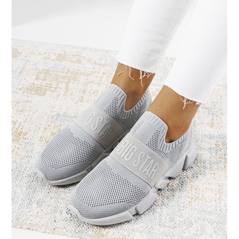 Graue Big Star Sportschuhe JJ274295