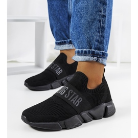 Schwarze Big Star Sportschuhe JJ274296