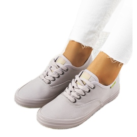 Graue Big Star Damenturnschuhe JJ274264