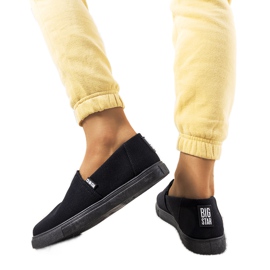 Schwarze Big Star Damenturnschuhe JJ274172