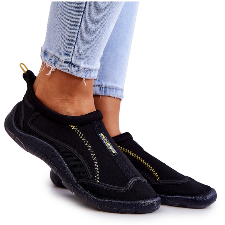 Damen Wasserschuhe ProWater 20-37-012 Schwarz