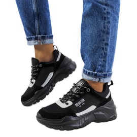 Schwarze Big Star JJ274289 Turnschuhe