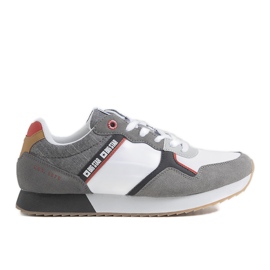 Big Star Sneakers JJ174147 für Herren in Weiß und Grau