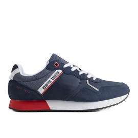 Marineblaue Herrenturnschuhe Big Star JJ174146