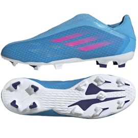 Adidas X Speedflow.3 Ll Fg M GW7494 Fußballschuhe blau blau