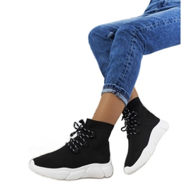 Schwarze Maryann-Turnschuhe