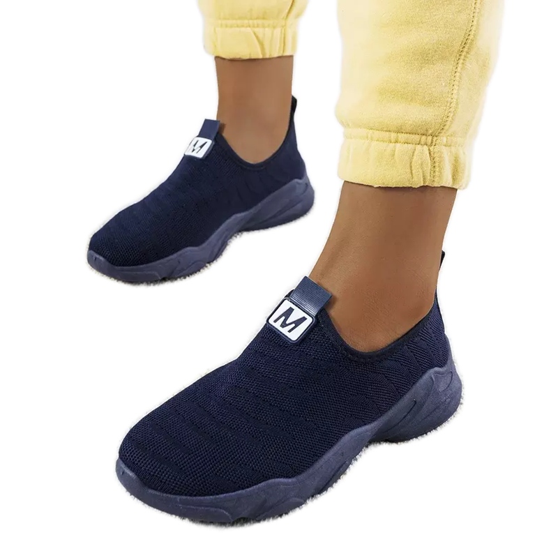 BM Aaron marineblaue Turnschuhe