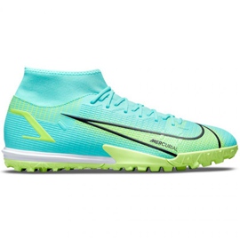Nike Mercurial Superfly 8 Academy Tf M CV0953 403 Fußballschuhe blau
