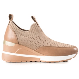 Textilschlangen auf dem VINCEZA-Keil beige