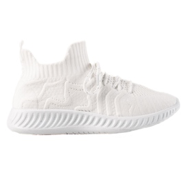 TRENDI Bequeme Sportschuhe weiß