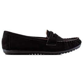 TRENDI Klassische Loafer schwarz