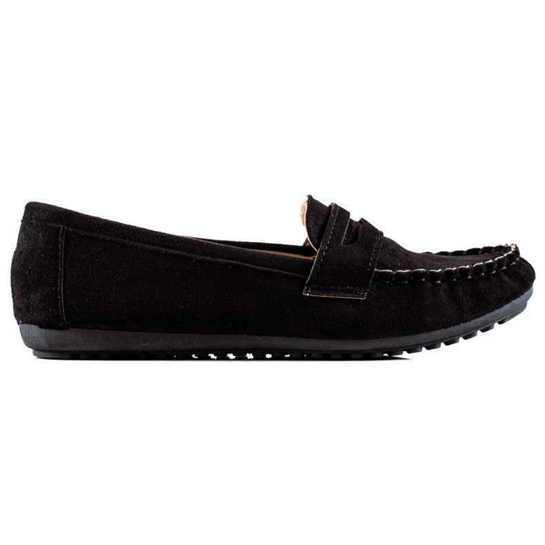TRENDI Klassische Loafer schwarz