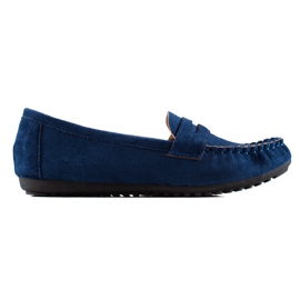 TRENDI Klassische Loafer blau