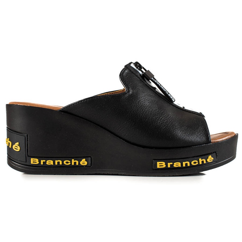 VINCEZA Keilsandalen schwarz