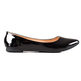 Seastar Schwarz lackierte Ballerinas