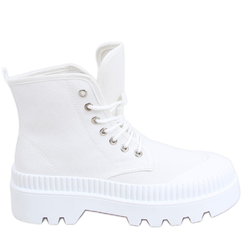 Knöchelhoher Trekking-Sneaker Costa Weiß