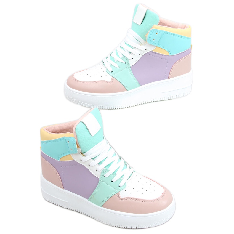 Rocha High-Top-Sneakers in Lila mehrfarbig