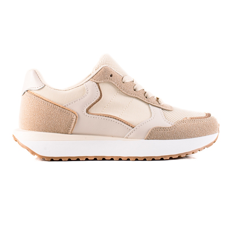 Marquiz Modischer Sport-Sneaker beige
