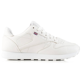 TRENDI Klassische weiße Sportschuhe