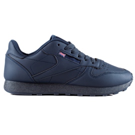 TRENDI Klassische marineblaue Sportschuhe