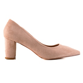 Seastar Klassische Wildleder Pumps rosa