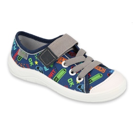 Befado Kinderschuhe 251Y182 navy blau mehrfarbig