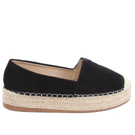 Pilar Black Damen-Espadrilles schwarz