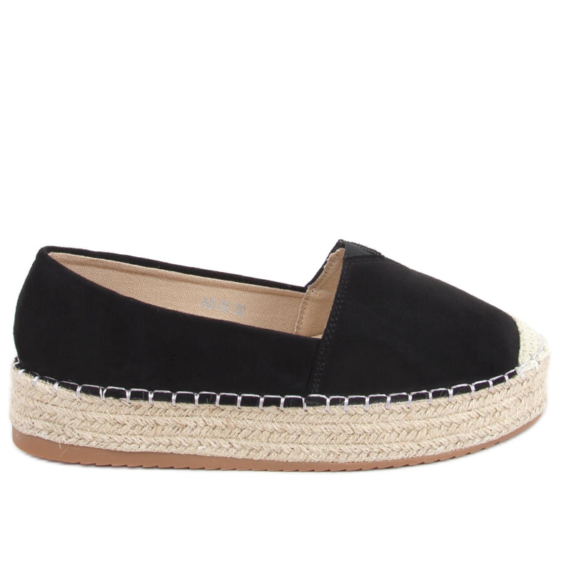 Pilar Black Damen-Espadrilles schwarz