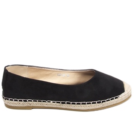 Camino Black Damen-Espadrilles schwarz