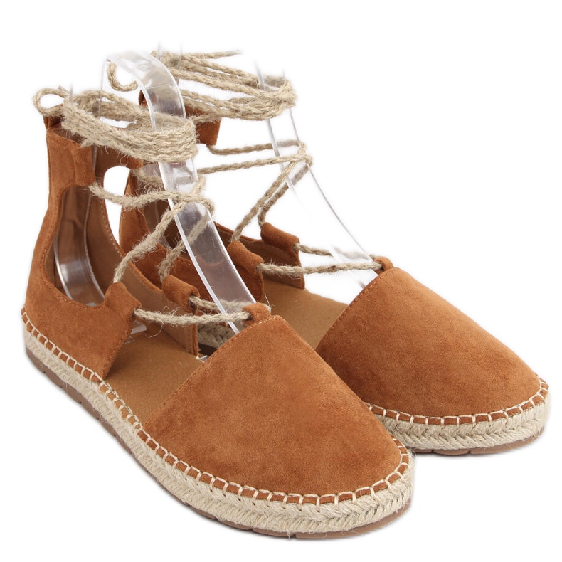 Arely Camel Espadrilles für Damen braun