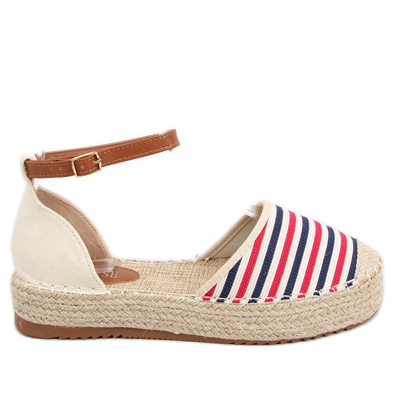 Gema Mix gestreifte Espadrilles mehrfarbig