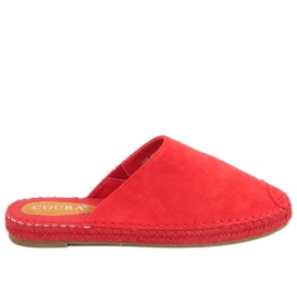 Vollfarbige Espadrilles Marina Red rot