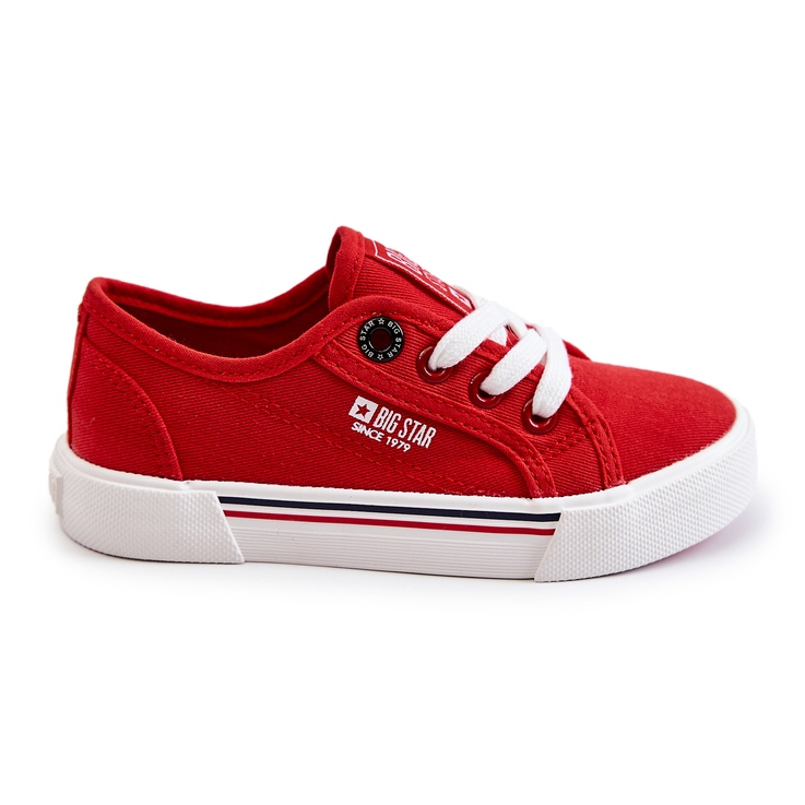 Kinder Low Sneakers Big Star JJ374172 Rot