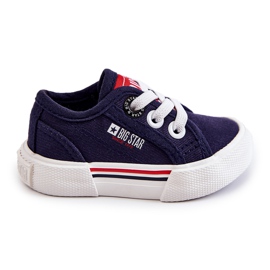 Niedrige Turnschuhe für Kinder Big Star JJ374163 Marineblau