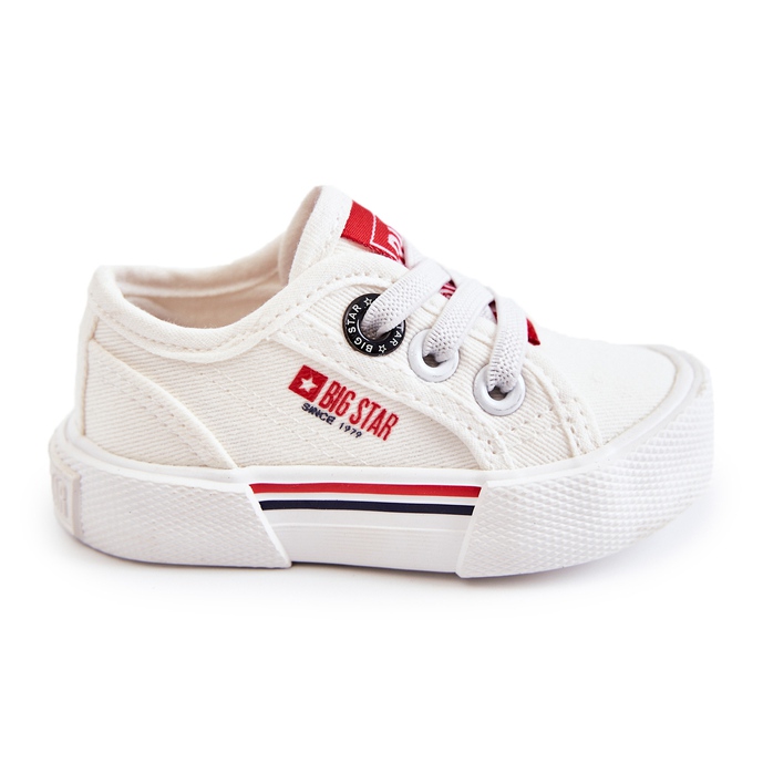 Kinder Low Sneakers Big Star JJ374160 Weiß
