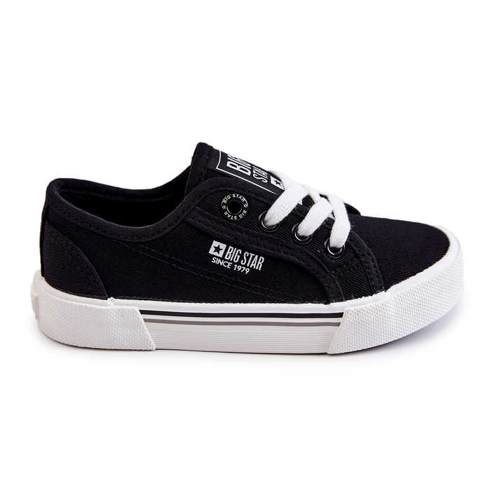 Schwarze Kinder-Sneaker Big Star JJ374174 ['schwarz']