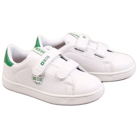 Eco Sneakers mit Klettverschluss Big Star Jr DD374029 weiß